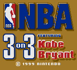 NBA 3 on 3 featuring Kobe Bryant (USA) Title Screen